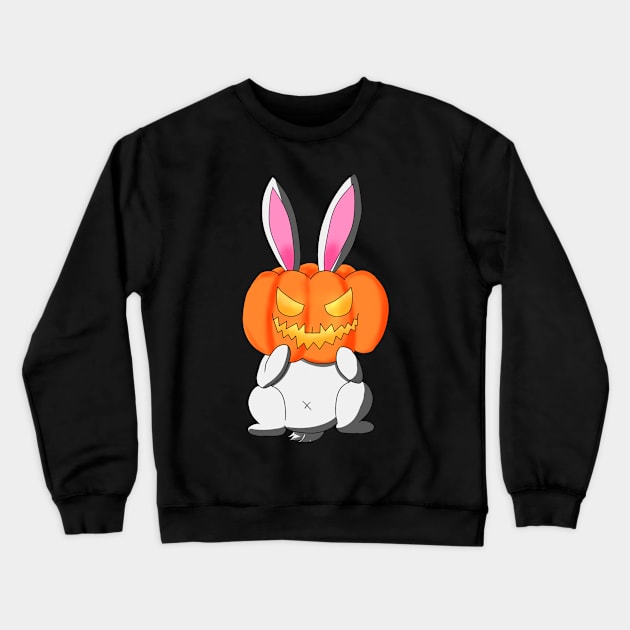 Bunny Halloween Crewneck Sweatshirt by vanillaBunny